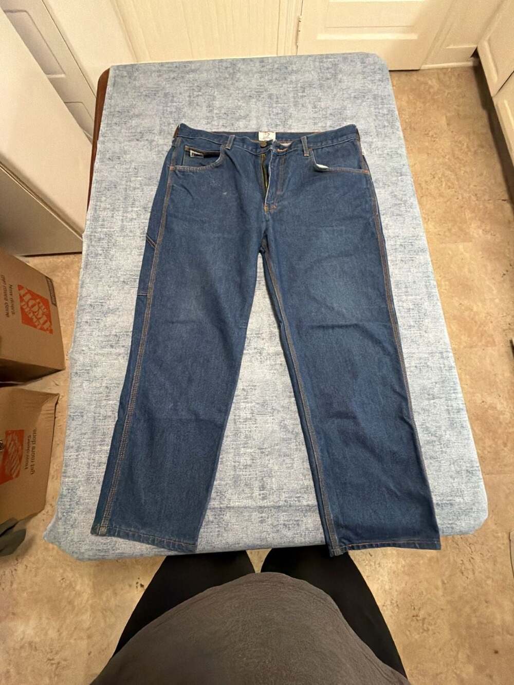 Tyndale FRMC Flame Resistant Arc Rated Denim Work Jeans F290T Size 38x30